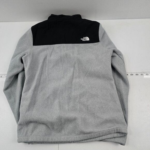 The North Face Women's Denali 2 Fleece‎ Jacket Gray Black Size Small 4496 - Picture 3 of 10